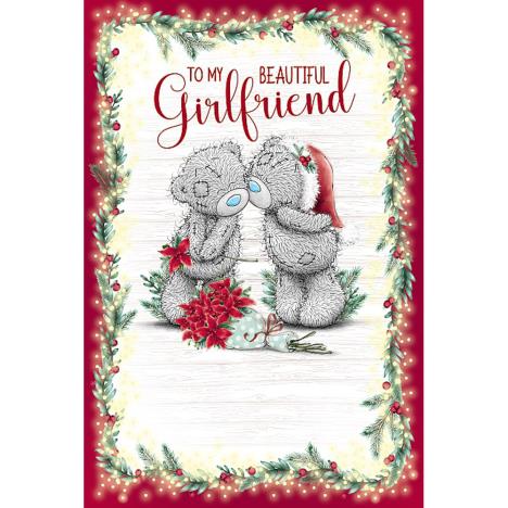 Beautiful Girlfriend Bears Kissing Me to You Bear Christmas Card £3.59